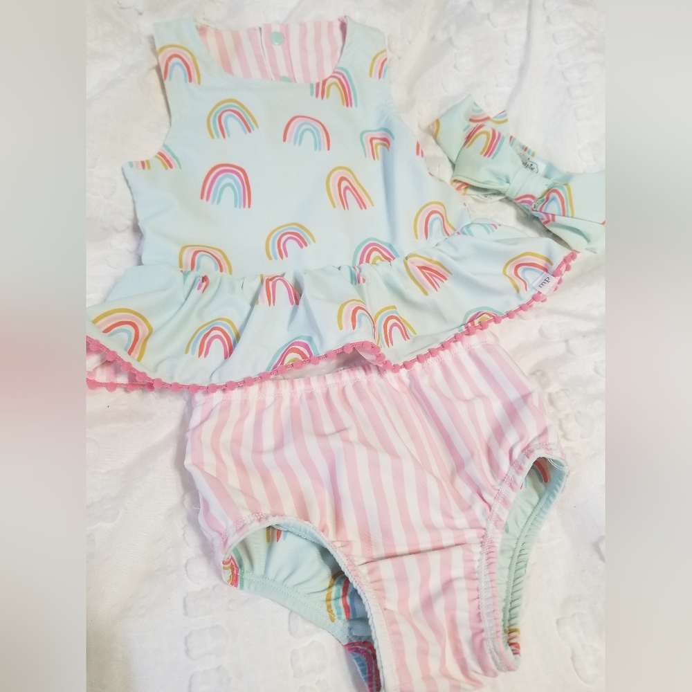 Mud Pie reversible swimsuit